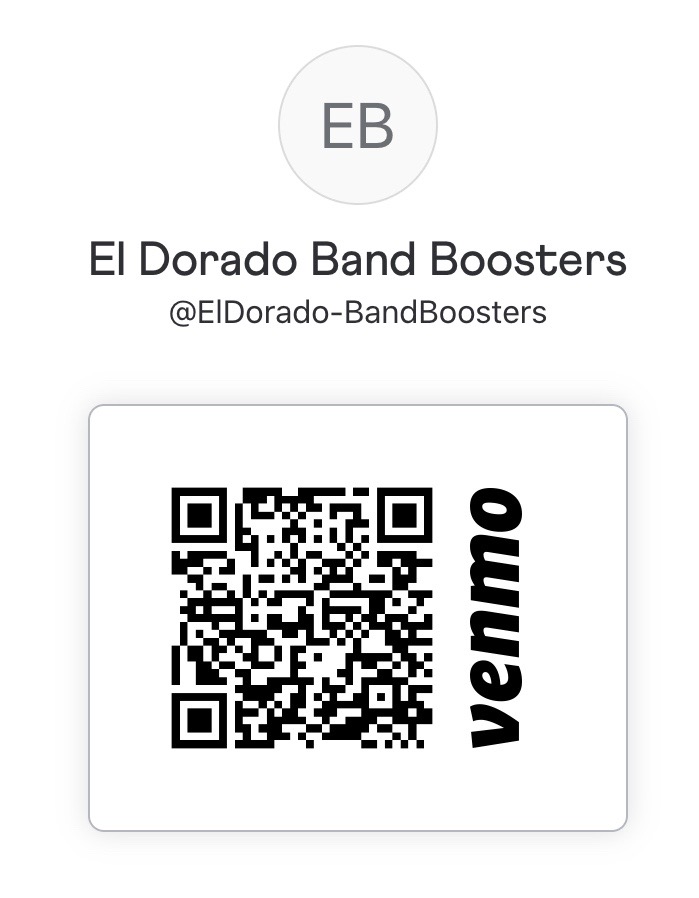 » PayPal & Venmo El Dorado HS Band and Color Guard